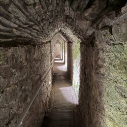 Tunnel leading to the cave