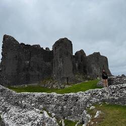 View of the castle from the outside