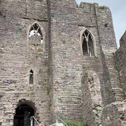 Video of Oystermouth Castle interior