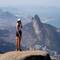 aussicht vom pedra da gavea. da höchste berg in rio. da höchste monolith am meer weltweit