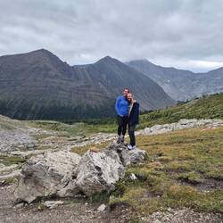 Das Wetter war zwar nicht perfekt, die Wanderung trotzdem wunderschön