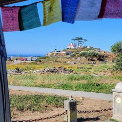 ... und am nächsten Morgen von unserem Plätzchen aus ☺️