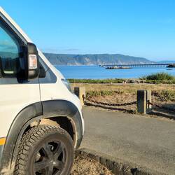 ... mit Blick auf den Pazifik