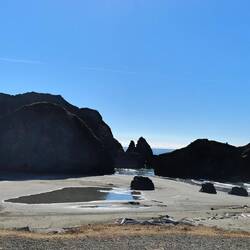Mal fahren wir auf Meereshöhe...