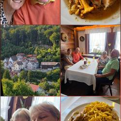Abendessen mit den "Oldies"