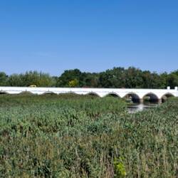 9 bogige Brücke von Hortobagy