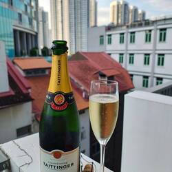 Serious fizz in an awesome location