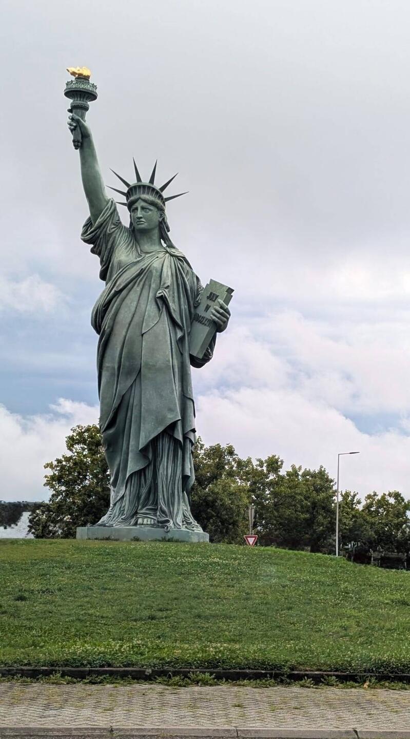 Der Erbauer dieser Statue stammt aus Colmar