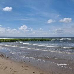 Unten am Strand