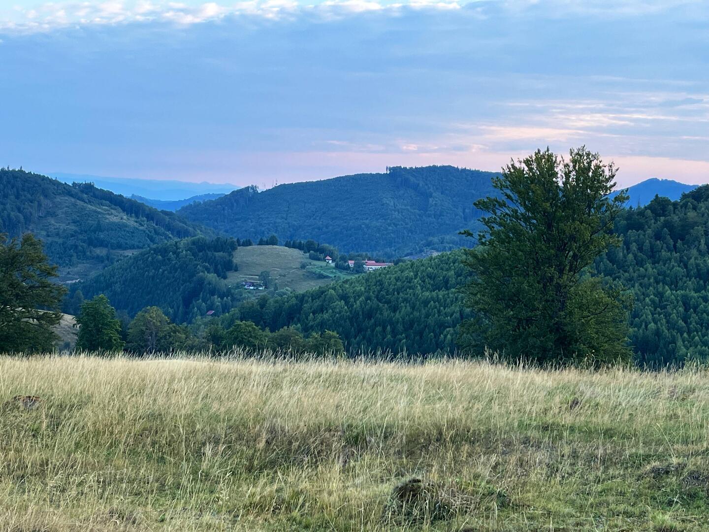 Blick auf das Kloster (Einsiedelei)