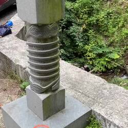 Unglaublich schöner Kilometerstein