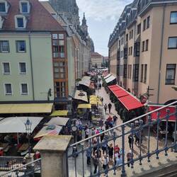 Reges Leben in den Gassen