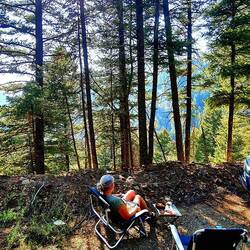 Herrlich im Schatten mit Ausicht