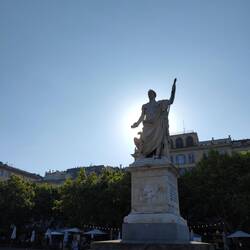 Die Statue von Napoleon