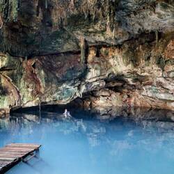 Cenote Clotilde.