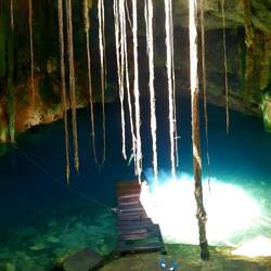 Cenote Clotilde.