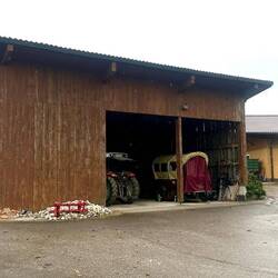 ... und für die Kutsche