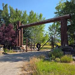 Entrance to Roaming Elk Ranch