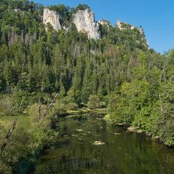 Schreyfels mit Schloss Werenwag