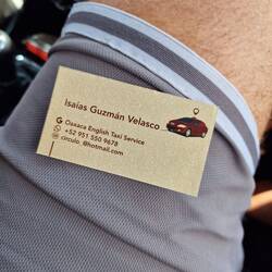 Falls ihr mal ein Taxi in Oaxaca braucht