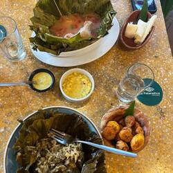 Our first amazonian meal