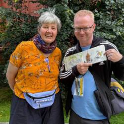 Peter hat mich gezeichnet