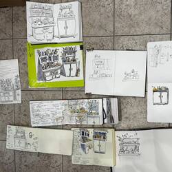 So was nennt man einen "Throwdown" der Skizzenbücher