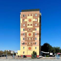 Edifici popolari sovietici a Nukus