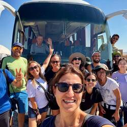 Selfie con autista e guida del giorno 🙌🏼