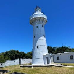 Lighthouse installed because the Japanese kept getting shipwrecked and locals kept beheading them 😳