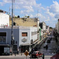 On the streets of Merida.