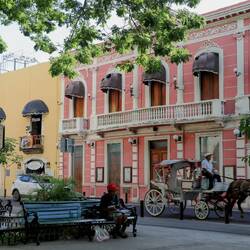 On the streets of Merida.
