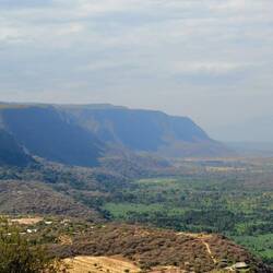 Blick vom Rift Valley aufs Rift Valley