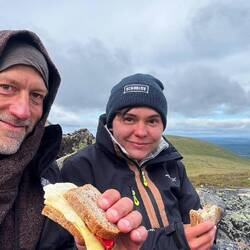 Wandern macht hungrig.