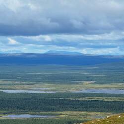 Die Berge in Norwegen.