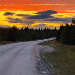 Stundenlange Farbspiele.