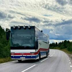 Dieser Busfahrer ist Blind.