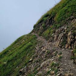 Der Nebel kommt und geht!