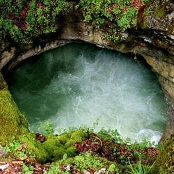 Das Kessi-Loch oberhalb Buchboden...