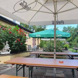 Garten vom Heurigen Lentz