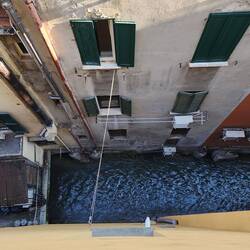 Canal outside our apartment