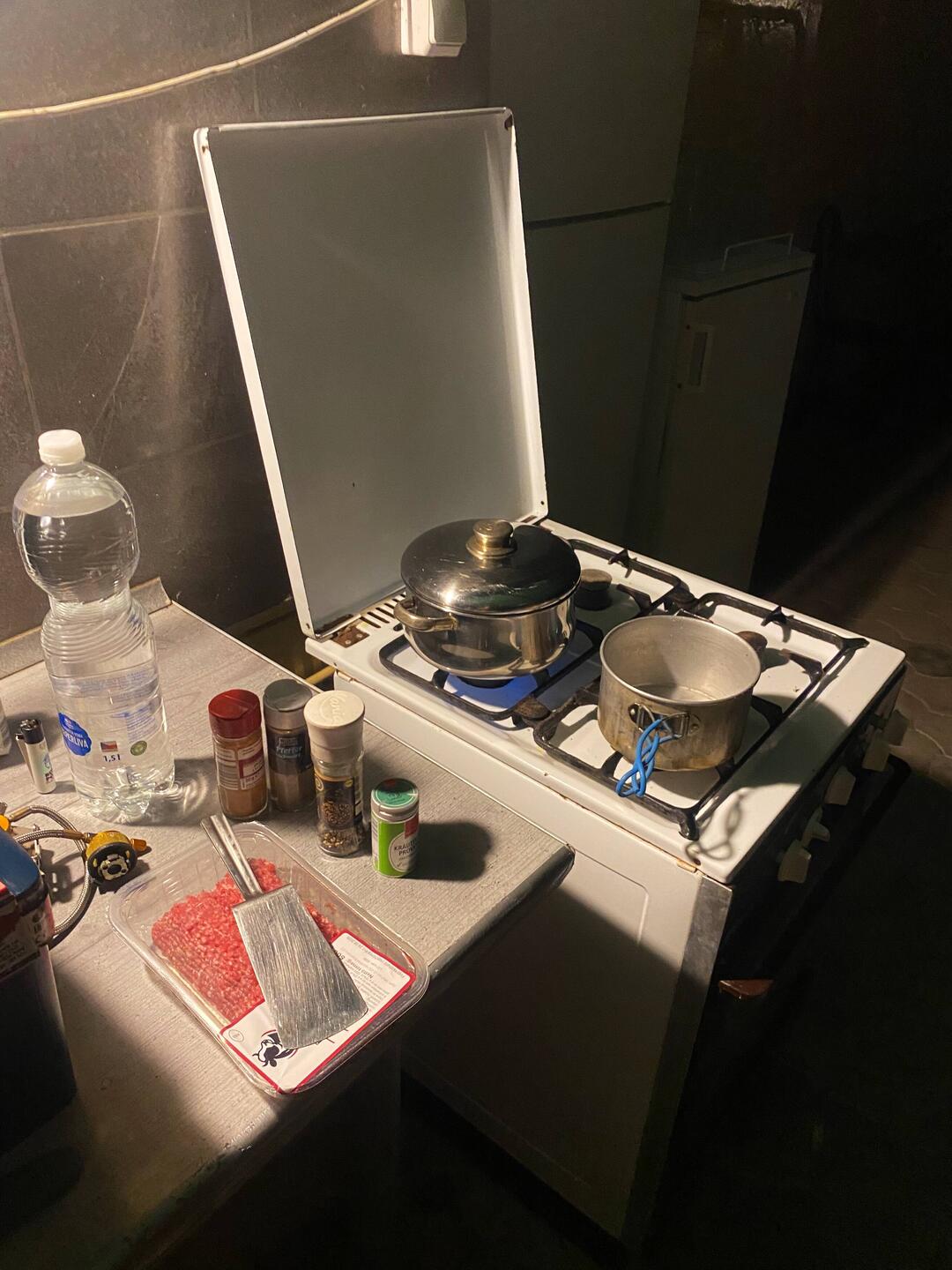 Ein Campingplatz an der Donau