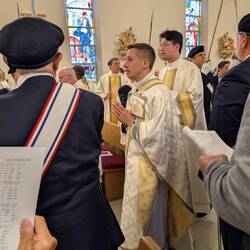 Knights of Columbus were there