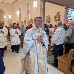 So proud of the years of seminary, prayers and hard work to get to this day