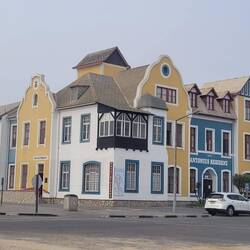 Gebäude aus der Kolonialzeit und immer noch deutsche Spuren