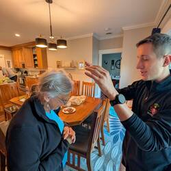 First blessings from Ben