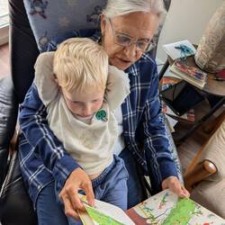 Great grandma Mary Reading