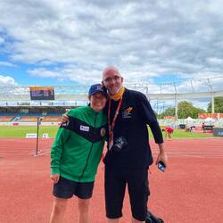 Emma McHenry Video editor and Colin White IKA and WTG Fed