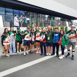 Family, Supporters at the track