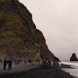 Reynisfjara Black Beach. Don't tell Inês!